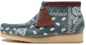 Buy Clarks Wallabee Boots 'Green Paisley' 26168803