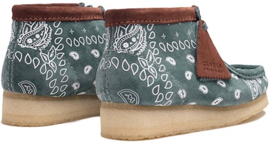 클락스 왈라비 부츠 '그린 페이슬리' 26168803 Shop 클락스 왈라비 부츠 '그린 페이슬리' 26168803