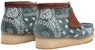 Clarks Wallabee Boots 'Green Paisley' 26168803