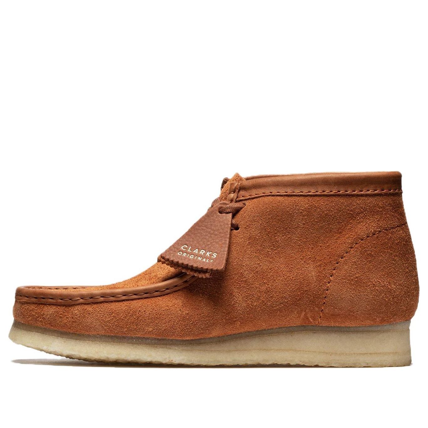 Clarks Wallabee Boots 'Tan Hairy Suede' 26154818