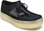 Lookbook Clarks Wallabee Cup 'Black Nubuck' 261581447