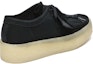 Shop Clarks Wallabee Cup 'Black Nubuck' 261581447