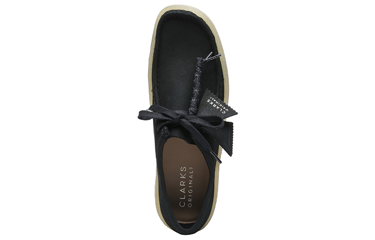 Purchase クラークス ワラビー カップ 'ブラック ヌバック' 261581447