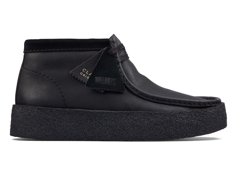 Buy クラークス ワラビーカップ BT ブラックレザー
