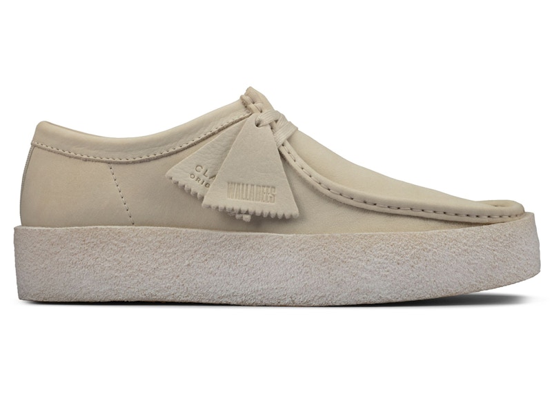 Clarks Wallabee Cup White Nubuck