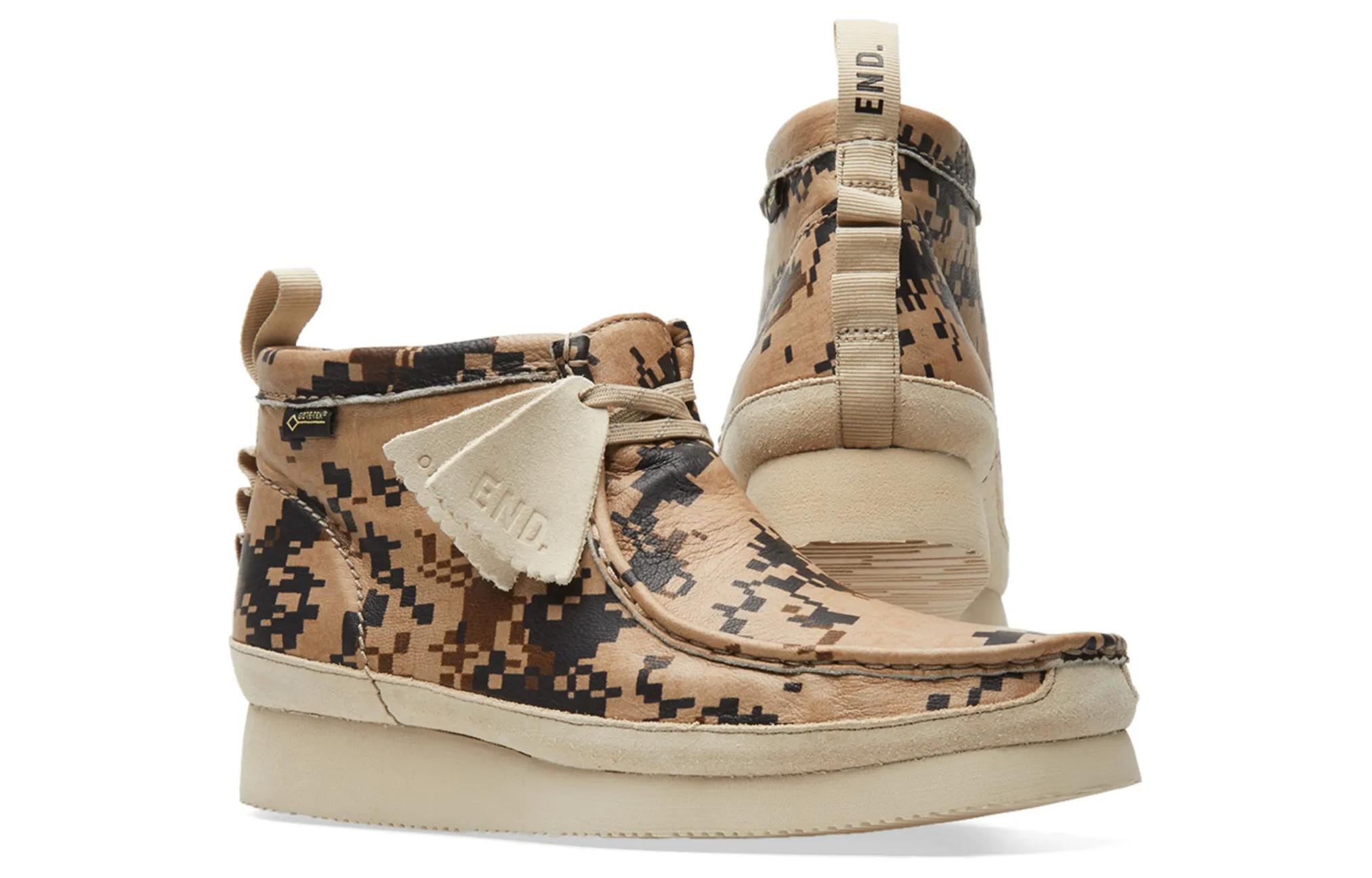 Shop Clarks Wallabee GTX End Camo Digital Bumi Piksel 26138710