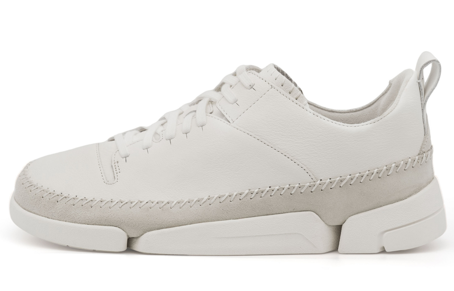 Clarks White Casual Shoes - Lightweight, Comfortable, and Height-Boosting 261807367