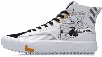 Li-Ning Classic Canvas Hi x Disney 'White Black' AGCR179-3 Li-Ning Classic Canvas Hi x Disney 'White Black' AGCR179-3