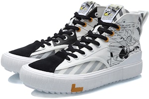 Li-Ning Classic Canvas Hi x Disney 'Putih Hitam' Sneakers AGCR179-3 Lookbook Li-Ning Classic Canvas Hi x Disney 'Putih Hitam' Sneakers AGCR179-3