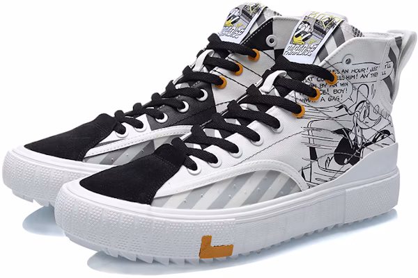 Li-Ning Classic Canvas Hi x Disney 'Putih Hitam' AGCR179-3 Lookbook Li-Ning Classic Canvas Hi x Disney 'Putih Hitam' AGCR179-3