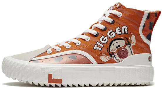 李宁 迪士尼跳跳虎联名经典高帮帆布鞋 AGCS333-2 Buy 李宁 迪士尼跳跳虎联名经典高帮帆布鞋 AGCS333-2