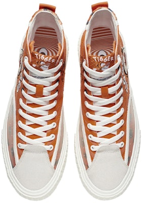 Li-Ning Classic Canvas Hi x Disney Tigger Sepatu Sneakers AGCS333-2 Shop Li-Ning Classic Canvas Hi x Disney Tigger Sepatu Sneakers AGCS333-2