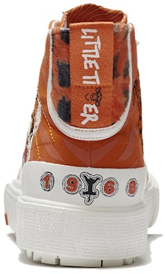 Li-Ning Classic Canvas Hi x Disney Tigger Sepatu Sneakers AGCS333-2 Details for Li-Ning Classic Canvas Hi x Disney Tigger Sepatu Sneakers AGCS333-2