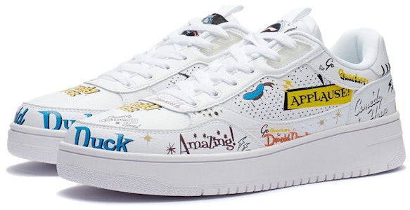 리닝 클래식 쿠션 x 디즈니 '화이트' (Li-Ning Classic Cushion x Disney 'White') AGCR203-3 Lookbook 리닝 클래식 쿠션 x 디즈니 '화이트' (Li-Ning Classic Cushion x Disney 'White') AGCR203-3