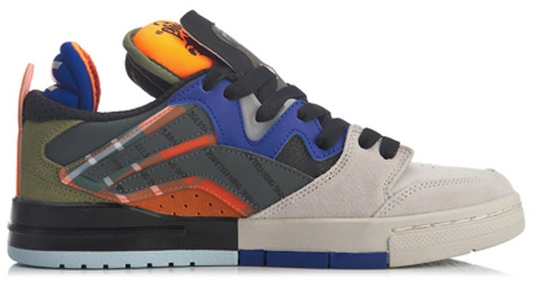 Li-Ning Clásico Skateboarding Low x Xlarge 'Gris Naranja' AGCQ383-1 Order Li-Ning Clásico Skateboarding Low x Xlarge 'Gris Naranja' AGCQ383-1