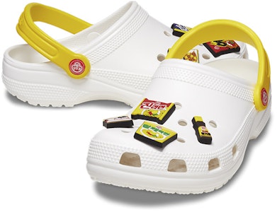 Ottogi x Crocs卡駱馳 Classic clog 防滑耐磨輕便 運動涼鞋 男女同款 白黃 Lookbook Ottogi x Crocs卡駱馳 Classic clog 防滑耐磨輕便 運動涼鞋 男女同款 白黃