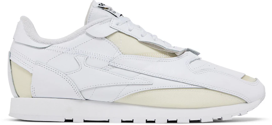 Reebok x Maison Margiela梅森馬吉拉 牛皮 拼接 系帶圓頭 低筒 運動休閒鞋 男款 白色 Buy Reebok x Maison Margiela梅森馬吉拉 牛皮 拼接 系帶圓頭 低筒 運動休閒鞋 男款 白色