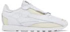 Buy Reebok x Maison Margiela梅森馬吉拉 牛皮 拼接 系帶圓頭 低筒 運動休閒鞋 男款 白色