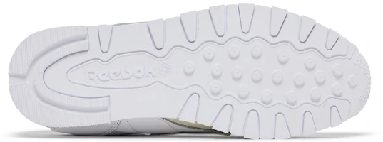 Shop Reebok x Maison Margiela梅森馬吉拉 牛皮 拼接 系帶圓頭 低筒 運動休閒鞋 男款 白色