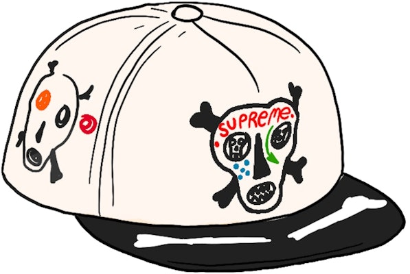 Clayton Patterson 聯名 Supreme 骷髏 5片石色帽 Buy Clayton Patterson 聯名 Supreme 骷髏 5片石色帽