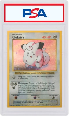 Clefairy-Holo 1999 Pokemon TCG Base Set Shadowless #5/102 Buy Clefairy-Holo 1999 Pokemon TCG Base Set Shadowless #5/102