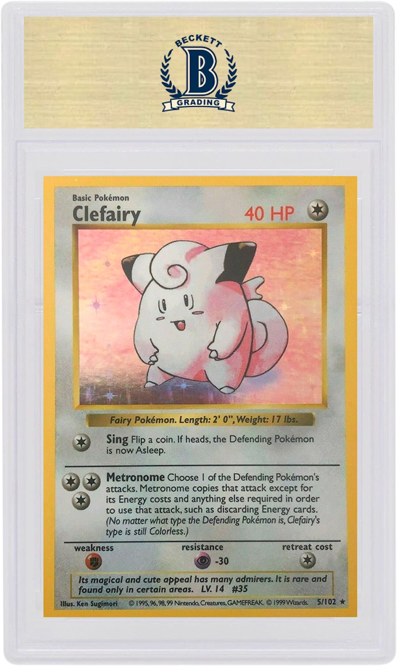 Order 皮皮-閃卡 1999 寶可夢集換式卡牌 基本系列 無影 #5/102