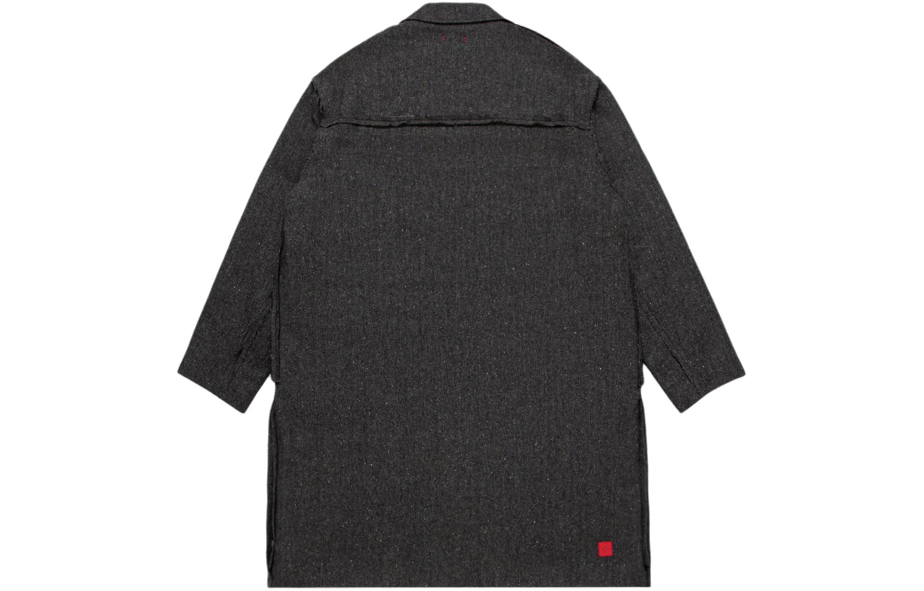 Lookbook CLOT 黑色純色扣式翻領夾克 CLJK23F40004