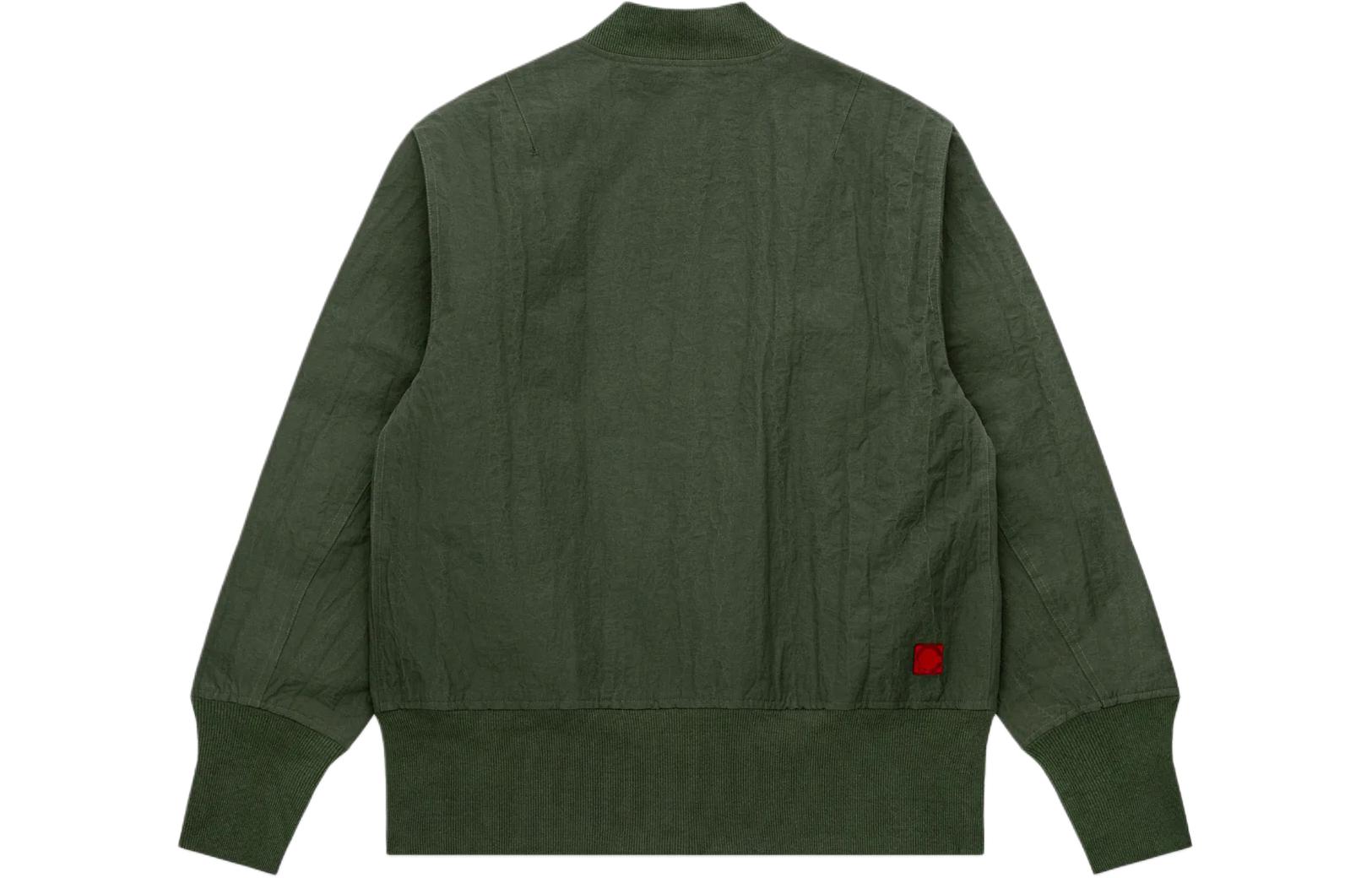 Lookbook CLOT 橄欖綠純色拉鍊外套 CLJK24S40011OL