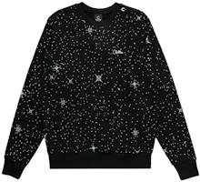 CLOT All-Over Star Print Unisex Sweatshirt - Black CTSS22FW3006 CLOT All-Over Star Print Unisex Sweatshirt - Black CTSS22FW3006