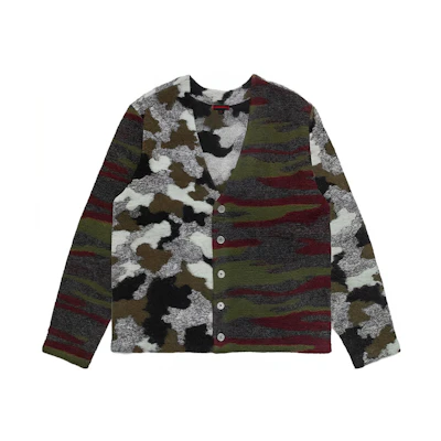 CLOT Ancestral Ties Loose-Fit Camouflage Knit Sweater Fashionable Design CLJK23F40010