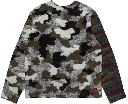 CLOT 祖傳聯繫迷彩針織毛衣 寬鬆版型 時尚設計 CLJK23F40010 Lookbook CLOT 祖傳聯繫迷彩針織毛衣 寬鬆版型 時尚設計 CLJK23F40010