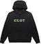 Buy CLOT 祖脈標誌印花連帽衫黑色 寬鬆版型 CLHD23F30005