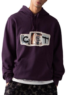 클롯 앤세스트럴 타이즈 오버사이즈 퍼플 후드 롱슬리브 맨투맨 CLHD23F30009 Shop 클롯 앤세스트럴 타이즈 오버사이즈 퍼플 후드 롱슬리브 맨투맨 CLHD23F30009