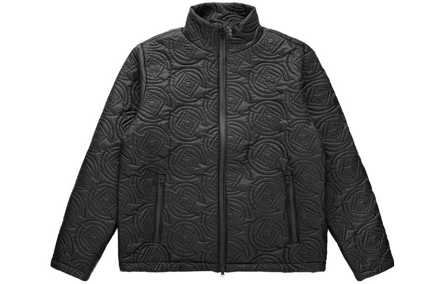 CLOT Ancestral Ties Quilted Raglan Jacket Black  Loose Fit CLJK23F40002