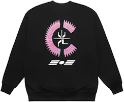 CLOT Black Unisex Crewneck Graphic Print Long Sleeve Sweatshirt CTSS23SS3005 CLOT Black Unisex Crewneck Graphic Print Long Sleeve Sweatshirt CTSS23SS3005