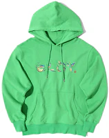 CLOT C-Culture Colorful Print Green Oversized Long Sleeve Sweatshirt Men CLHD19FTM304-GN CLOT C-Culture Colorful Print Green Oversized Long Sleeve Sweatshirt Men CLHD19FTM304-GN