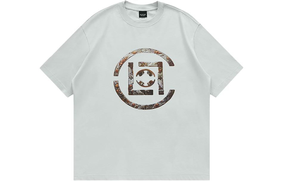 CLOT Casual Loose Fit Quick-Dry Embroidered Short Sleeve T-Shirt CTTE24S11018