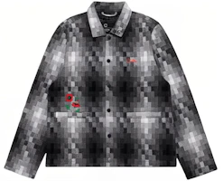 CLOT Checkered Embroidered Long-Sleeve Jacket Unisex CTJK22FW4009 CLOT Checkered Embroidered Long-Sleeve Jacket Unisex CTJK22FW4009
