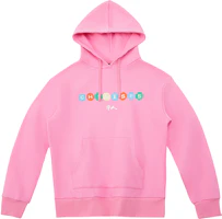 CLOT Chinese Character Hoodie Pink Pullover CTHD20FCN306-PK CLOT Chinese Character Hoodie Pink Pullover CTHD20FCN306-PK