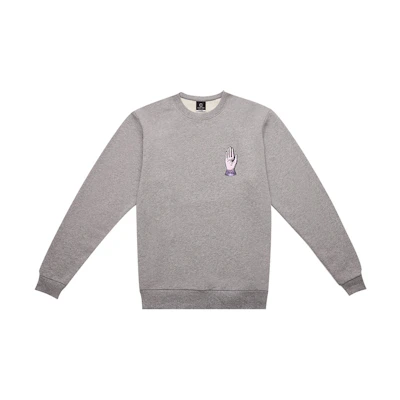 CLOT Chinese Series Palm Print Crewneck Sweatshirt Unisex CTSS21FTM309