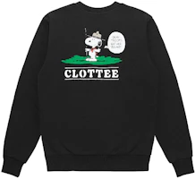 CLOT Christmas Snoopy Dialogue Black Long-Sleeve Sweatshirt Unisex CTSS22FSP306 CLOT Christmas Snoopy Dialogue Black Long-Sleeve Sweatshirt Unisex CTSS22FSP306