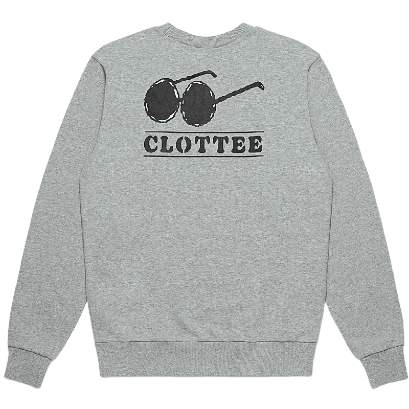 CLOT Christmas Snoopy Sunglasses Sweatshirt Unisex - Grey CTSS22FSP308