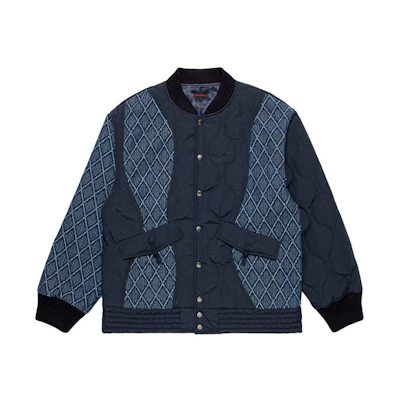 CLOT Classic Baseball Collar Button-Up Jacket Men’s Long Sleeve CLJK23F40003