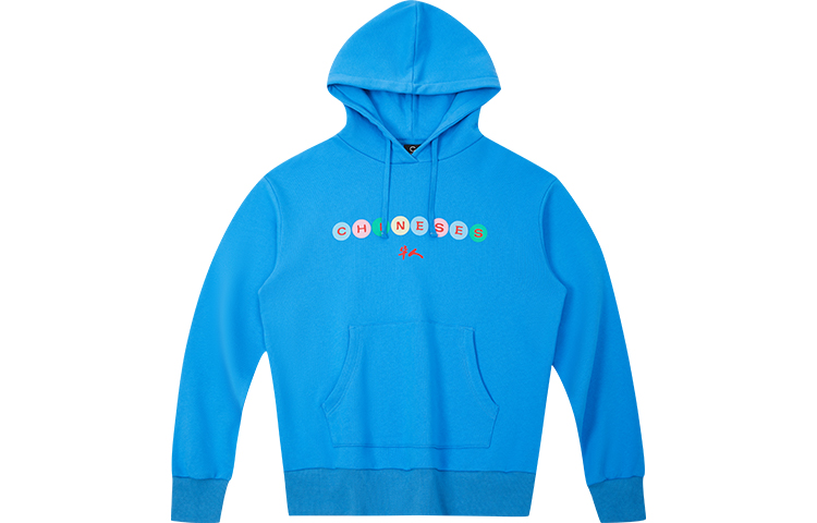 CLOT CLOTTEE Chinese Series Blue Hoodie with Chinese Characters CTHD20FCN306-BL
