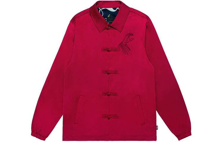 CLOT CLOTTEE Embroidered Chinese Button-Up Collar Jacket Unisex CTJK21WT4001