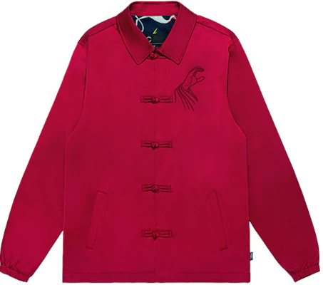 CLOT CLOTTEE 刺繍入りチャイナボタンアップカラー ジャケット ユニセックス CTJK21WT4001 Buy CLOT CLOTTEE 刺繍入りチャイナボタンアップカラー ジャケット ユニセックス CTJK21WT4001