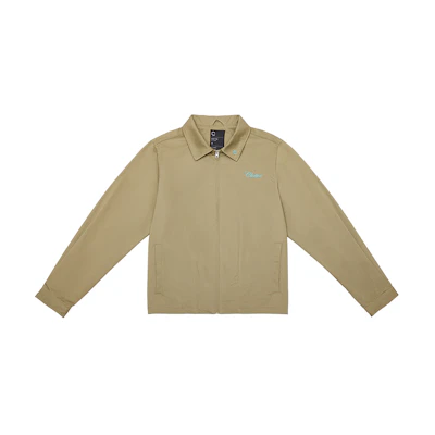 CLOT CLOTTEE Embroidered Logo Zip Polo Long Sleeve Jacket Unisex CTJK21FCN405