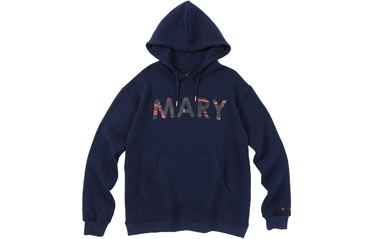 CLOT CLOTTEE Salvation Army Patchwork Hoodie Navy Blue - CTHD20AU3002-NY