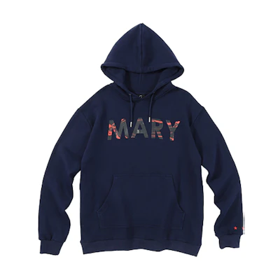 CLOT CLOTTEE Salvation Army Patchwork Hoodie Navy Blue - CTHD20AU3002-NY