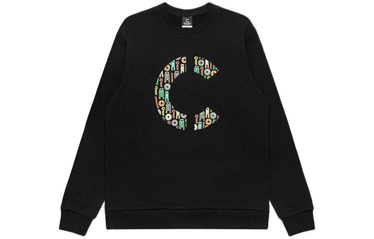 CLOT Coins C Sweatshirt Crewneck Pullover Unisex Money Letter Design CTSS21WT3002